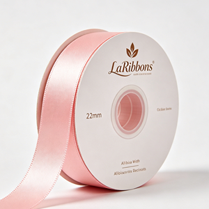 Cinta de Lazo Pre-Atada GRACE RIBBON Multitamaño, Azul Claro, Poliéster/Algodón, Estampado Geométrico, Certificación OEKO-TEX, Resistente al Encogimiento - Product Image 2