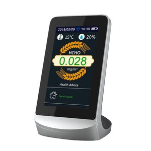 Détecteur de qualité d'<span class=keywords><strong>air</strong></span> WIFI connect par TUYA pour téléphone Portable pour les données de Surveillance CO2 TVOC détecteur - Product Image 5
