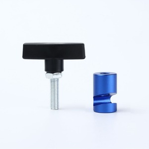 Support de porte Xinlu Auto Parts en alliage d'aluminium, couleurs noir, rouge, bleu, réglable, pour capot et hayon de voiture - Product Image 3