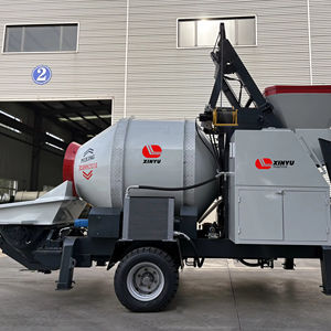 Pompe de mélangeur de tambour concret de XINYU et électrique alimentée par diesel avec le prix usine - Product Image 1