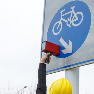 Rétroréflectomètre portatif coûte des fabricants de marquage routier Gps Rétroréflectomètre <span class=keywords><strong>Instrument</strong></span> de mesure sur site de chaussée routière - Product Image 2