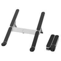 Stands Laptop Mini Portabel dari Aluminium Alloy dengan Desain Lipat untuk Tablet PC