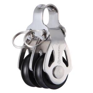 Rouleau de bateau à double roue de 22 mm (7/8 pouce) pour voilier/SB-2203F avec coque en acier pour la navigation - Product Image 2