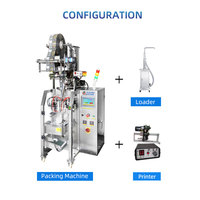 Machine d'emballage entièrement scellée pour shampoing et après-shampoing, avec fonction de découpe de sachets en continu et scellage 4 côtés pour liquides
