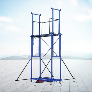 निर्माण के लिए हॉट सेलिंग मोबाइल इलेक्ट्रिक मचान लिफ्ट लिफ्ट प्लेटफॉर्म निर्माण के लिए एल्यूमीनियम इलेक्ट्रिक लिफ्ट मंच - Product Image 2