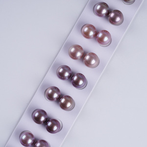 Natural 10-11mm Freshwater White Pearls <b>Beads</b> Coated Bright Oil Semi-Finished DIY Handmade <b>Bead</b> <b>Bracelet</b> Necklace Bare Chain - Product Image 4