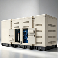 Générateur diesel silencieux haute puissance 250 kW résistant aux intempéries avec contrôle Deepsea, groupe électrogène industriel extérieur