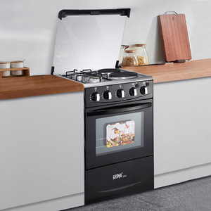 Four électrique Winningstar 52L, norme européenne/britannique, plaque de cuisson multifonctionnelle, grande capacité, acier inoxydable noir, 1000W+ - Product Image 4