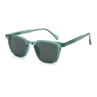 Prix de gros Nouveauté Lunettes de soleil polarisées UV400 en acétate à monture carrée unisexe, best-seller, lunettes de soleil haut de gamme