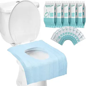 Cheap Price Waterproof Toilet seat mats Disposable Toilet Seat Covers for Travel Hotel public