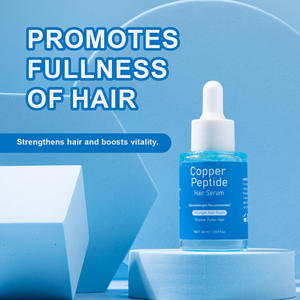 Укрепляет корни волос/кожу головы 30 мл питательное увлажняющее медное пептидное масло сыворотки волос с медным Tripeptide-1 - Product Image 3