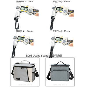 Kjm Plastic Rotating <b>Hook</b> B 003 20mm 26mm 32mm 39mm For Bag Outdoor Camping Picnic Use - Product Image 4