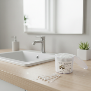 CASAMAX WL AQ-4021 Bastoncini di Cotone Soft Touch 200 Pezzi 1 Confezione Per Pelli Sensibili 7 CM di Lunghezza 100% Cotone - Product Image 3