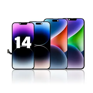 טלפון הסלולרי lcd מסך מגע מסך iphone 11 פרו 12 13 lcd תצוגת חילוף חלק החלפת רך oled משופץ