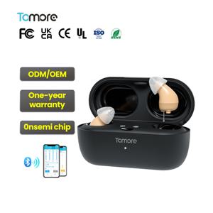 Aide auditive programmable de qualité médicale, rechargeable, appareil auditif pour perte auditive chez l'adulte - Product Image 1