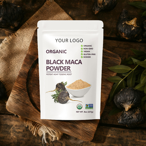 <span class=keywords><strong>Polvo</strong></span> de Raíz de <span class=keywords><strong>Maca</strong></span> Negra Orgánica de 8 oz de Fábrica OEM/ODM - Product Image 4