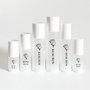 Botellas de Plástico Transparente/Esmerilado de 100ml, 20ml, 50ml, 1oz para Envases Cosméticos, Botellas Vacías con Bomba Pulverizadora para Lociones, Botellas con Bomba Airless y Tapas - Product Image 5