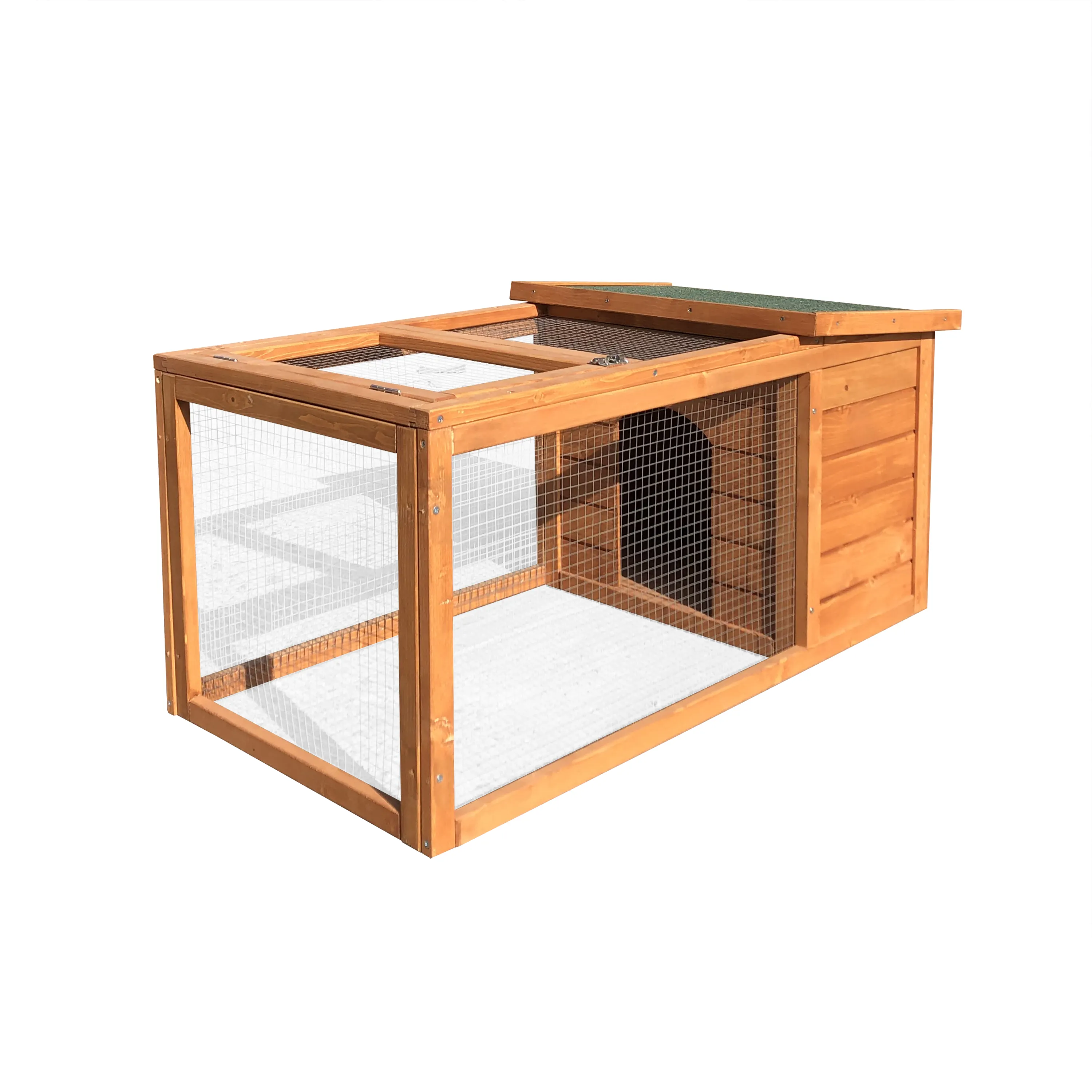 Cage Wholesale Cute Little Bunny House Backyard Rabbit House Guinea Pig Hutch Cages For Rabbits For Sale