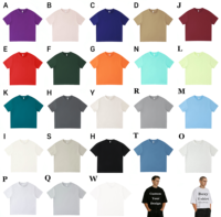 T-shirts pour hommes personnalisés, coupe ample et courte, en coton, style tendance, manches courtes, col rond