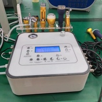 Appareil de beauté pour le visage multifonctionnel 11-en-1, hydro-facial, dermabrasion au diamant, peeling de la peau, nettoyage en profondeur, jet d'oxygène, écran LCD