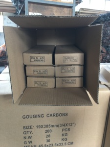 Điện Cực <span class=keywords><strong>Carbon</strong></span> <span class=keywords><strong>Gouging</strong></span> 5*305 Mm Để Gắn Đèn Pin - Product Image 4