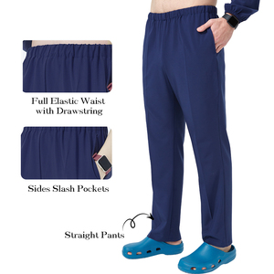 Tenues médicales personnalisables avec LOGO pour hommes : Ensembles professionnels à séchage rapide pour médecins, infirmiers, dentistes et pédiatres - Product Image 3
