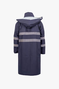 Impermeable Unisex Reutilizable con Capucha, Gabardina Larga, Impermeable, Cortavientos, Transpirable, Diseño Ligero para Exteriores - Product Image 5