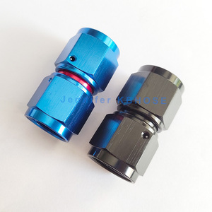 AN6 6AN AN-6 6 # JIC <span class=keywords><strong>06</strong></span> universel voiture aluminium moteur Turbo 90 degrés femelle ligne de carburant tuyau pivotant coupleur Union adaptateur raccord - Product Image 5
