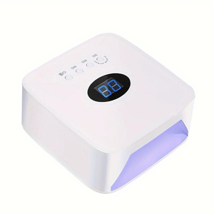 Lámpara de Uñas LED UV Profesional Recargable con 30 Leds, Secador de Uñas Inalámbrico de 54W con 3 Ajustes de Temporizador para Uso en Casa y Salón - Product Image 1