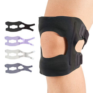 Genouillères de sport en tissu haute qualité et haute élasticité avec sangle double rotulienne confortable - Product Image 3