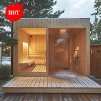 Sauna multifonctionnel sur remorque, utilisation en extérieur, saunas intelligents pour 2, 3 ou 4 personnes, hammam sec portable