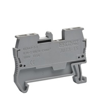 Bloc de bornes à rail DIN enfichable ST-1.5 pour câblage électrique d'entrée frontale, 1,5 mm²