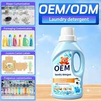 Détergent à lessive liquide pour bébé nouveau-né écologique, personnalisable, parfum longue durée, lavage en machine, élimination des taches, Joya V9
