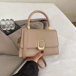 Bolso de Mano de Alta Gama para Mujer, Diseño Retro 2026, Estampado, PU, Cierre de Cadena y Cremallera, Correa Doble Ajustable, Portátil, Envío Directo - Product Image 5