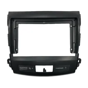 TK-YB Voor Mitsubishi Outlander 2008-2011 9-Inch Auto-accessoires Decoratie Interieur Radio Frame Fascia Dashboard Navigatie