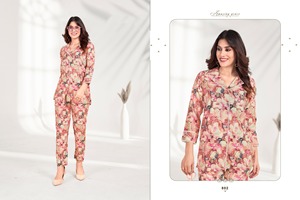 Conjunto de Chanderi de Rayón de Calidad Estándar para Mujer, Uso Diario, con Servicio Personalizado para Exportación - Product Image 2