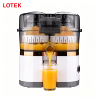 Elektrische citrus- en fruitpers blender met DC-motor, USB oplaadbaar, multifunctioneel huishoudelijk apparaat, 400 ml capaciteit