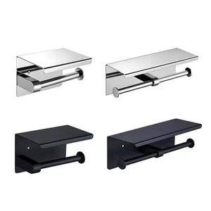 <span class=keywords><strong>Portarotolo</strong></span> da appendere con ripiano, <span class=keywords><strong>in</strong></span> <span class=keywords><strong>acciaio</strong></span> inossidabile, per bagno - Product Image 5