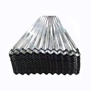 Lastre di copertura ondulate zincate a basso prezzo lamiera di copertura in ferro 0.11mm per la costruzione