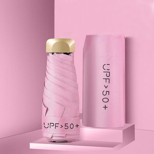 Super Léger 220g Mini Poche Femmes Petits Parapluies Pliants Coupe-Vent Capsule <span class=keywords><strong>parapluie</strong></span> Voyage Compact Pluie <span class=keywords><strong>Parapluie</strong></span> Hommes - Product Image 5
