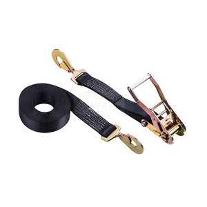 Correas de Amarre de Poliéster de Alta Resistencia de 25-50 mm, 2T-5T, con Gancho de Seguridad Giratorio para Transporte, Logística y Manipulación - Product Image 1