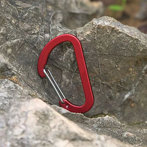 Clips de mosquetón multiusos, Clips pequeños de Caribeener, Mini llavero de aluminio, Clip de Caribeaner - Product Image 4