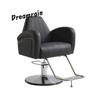 Luxury Modern Hair Salon Furniture Set with Shampoo Chair and Barber Chair <b>Mirror</b> Salon Tool Cart Waiting Sofa for Barbershop - Product Image 2