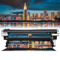 Impresora Digital de 1.6m 1.8m I3200 Xp600 con Cabezal de Impresión Plotter de Formato Grande para Lona, Vinilo, Pancartas, Pósteres, Impresora de Inyección de Tinta con Tinta Eco Solvente