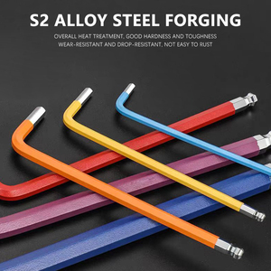 9-mảnh Metric Torx Hex Key Set hợp kim ổ cắm nhỏ allen key <span class=keywords><strong>Wrench</strong></span> với hình chữ L OEM tùy biến allen key Tool Set - Product Image 4