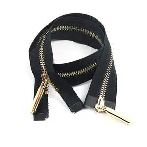 Good Price Factory Direct Supply #3 #5 #7 #8 Custom and Wholesale Two Way Metal Zippers