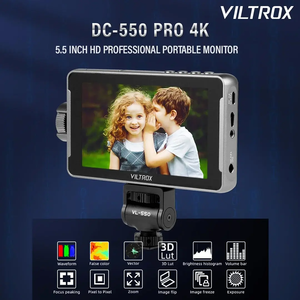 Viltrox-Moniteur d'estudio con camara profesional DC 550 5,5 pulgadas 4K 30Hz HD MI pantalla tactil 3D LUT Moniteur de Directeur - Product Image 2