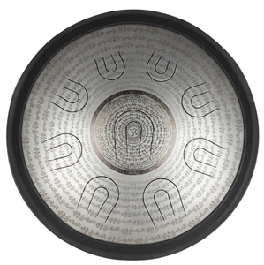 Kit <span class=keywords><strong>de</strong></span> tambor <span class=keywords><strong>de</strong></span> lengua <span class=keywords><strong>de</strong></span> acero a <span class=keywords><strong>escala</strong></span> Musical Handpan profesional <span class=keywords><strong>de</strong></span> 16 pulgadas con estuche gratis y mazos instrumento <span class=keywords><strong>de</strong></span> percusión Acrílico - Product Image 2