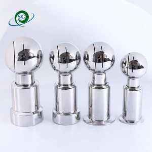 Bolas de limpieza sanitaria giratorias hembra 304/316 boquilla de limpieza de tanque de <span class=keywords><strong>360</strong></span> grados <span class=keywords><strong>DN</strong></span> 15 25 32 - Product Image 2