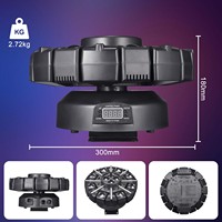 180W 4-in-1 8-Arm Bee Eye Beam Moving Head Light Laserlicht Wash-Licht LED für DJ Disco Party KTV Nachtclub Hochzeit